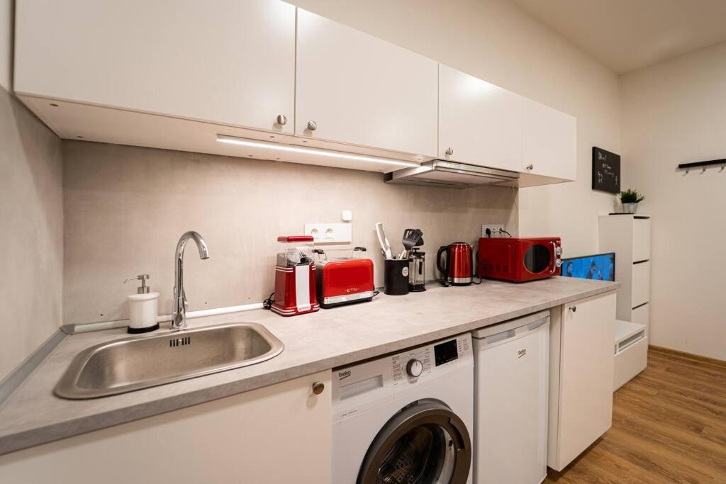 Sauna Apartment - Brno Bagian luar foto